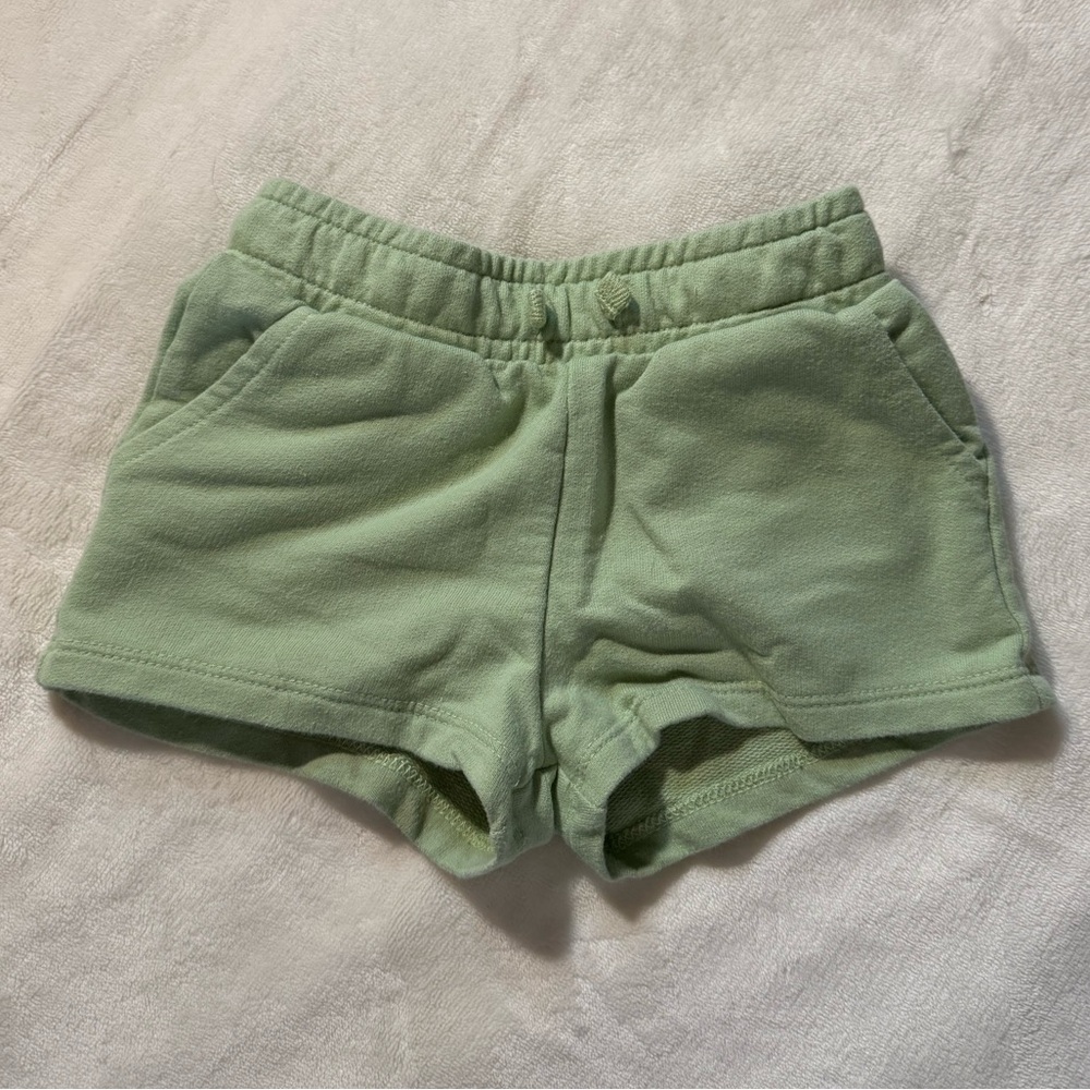 Cat & Jack Green Fleece Shorts
